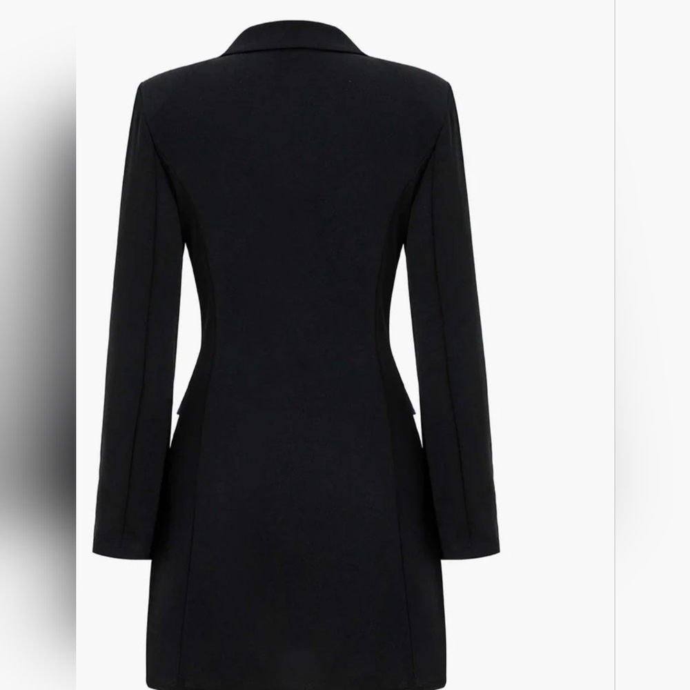 Women's Black and Blue Jacket - Picture 2 of 7